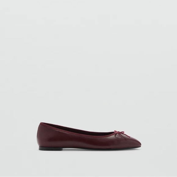 Mango Leather ballet flats - Picture 6 of 6